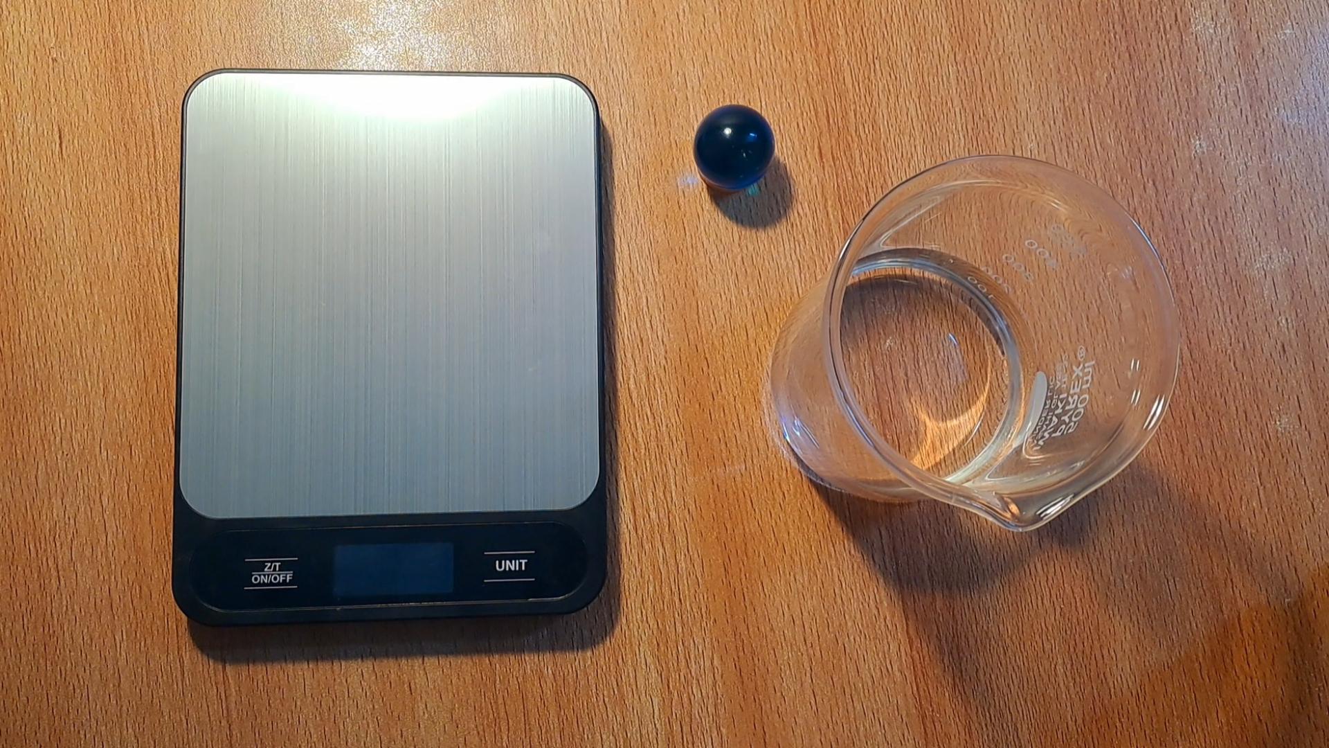 Easy method to find the density of solids