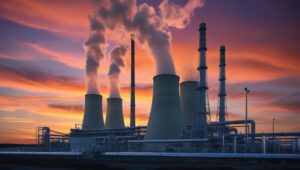 Thermal Power Plant in which electric power is generated using heat as source of energy.