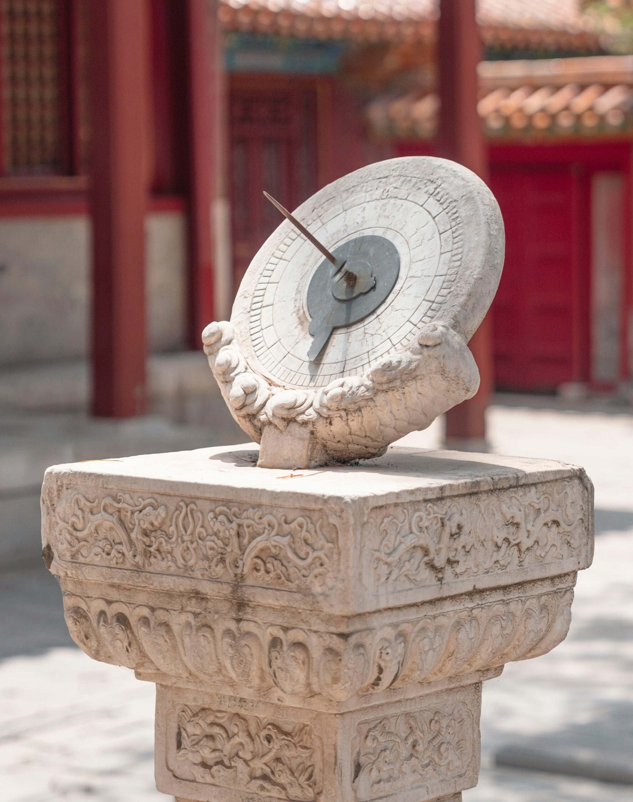 Sundial installed in museum in China
